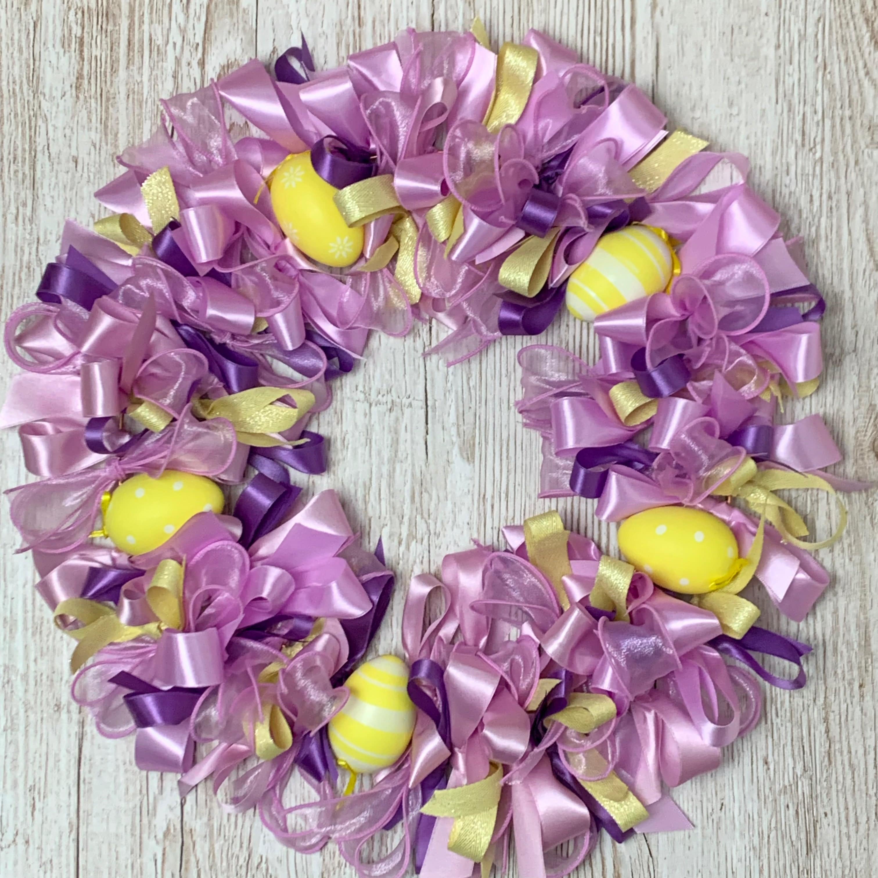 Ribbonly Crocus Ribbon Wreath Kit