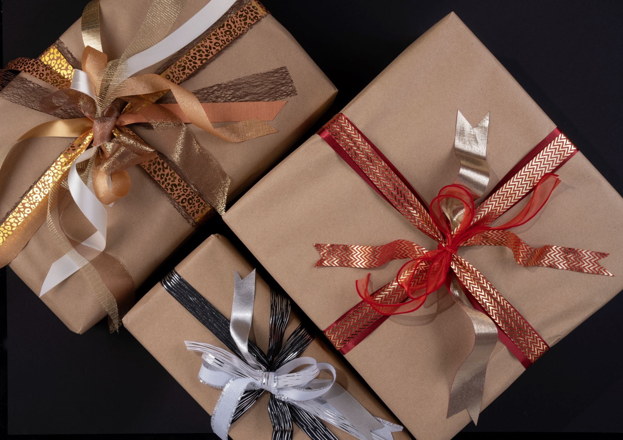 Ribbonly Grosgrain Tiger Grosgrain Ribbon Ink