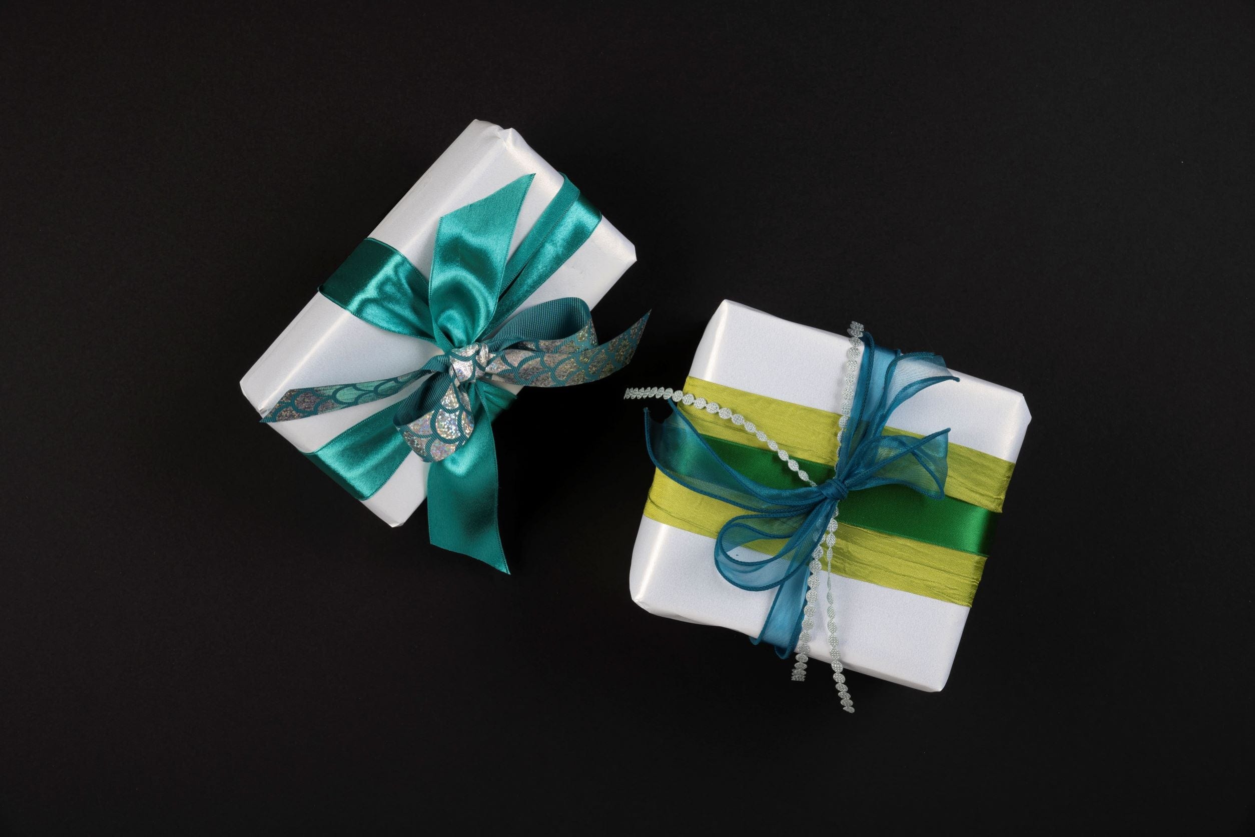 Ribbonly Silk Green / 10m / 25mm Chameleon Silk Ribbon Lime