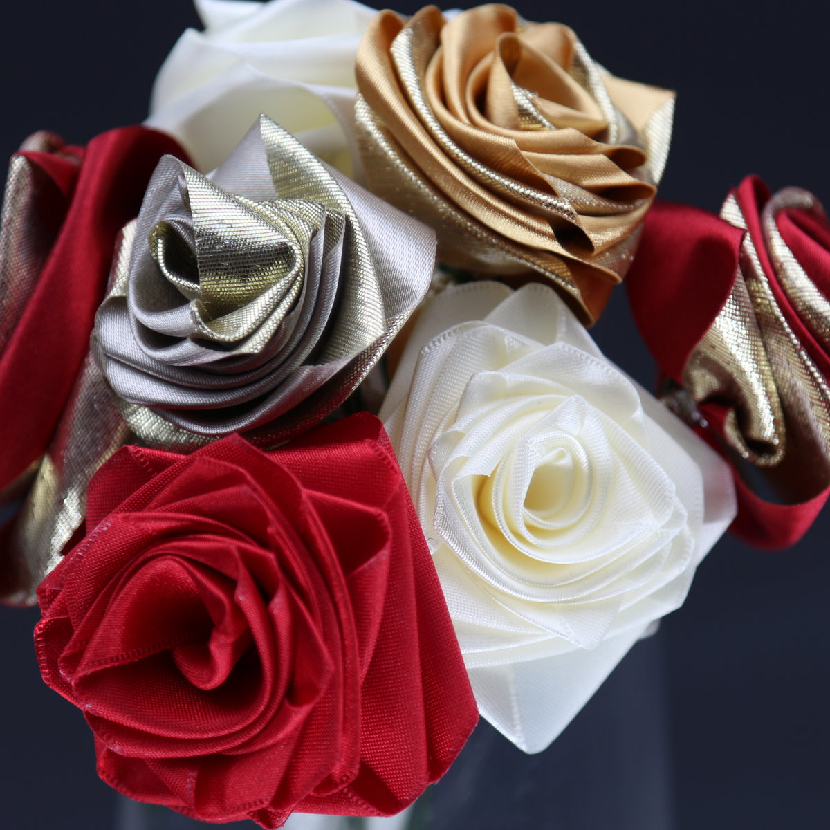 How to make a rose out of ribbon | Ribbonly