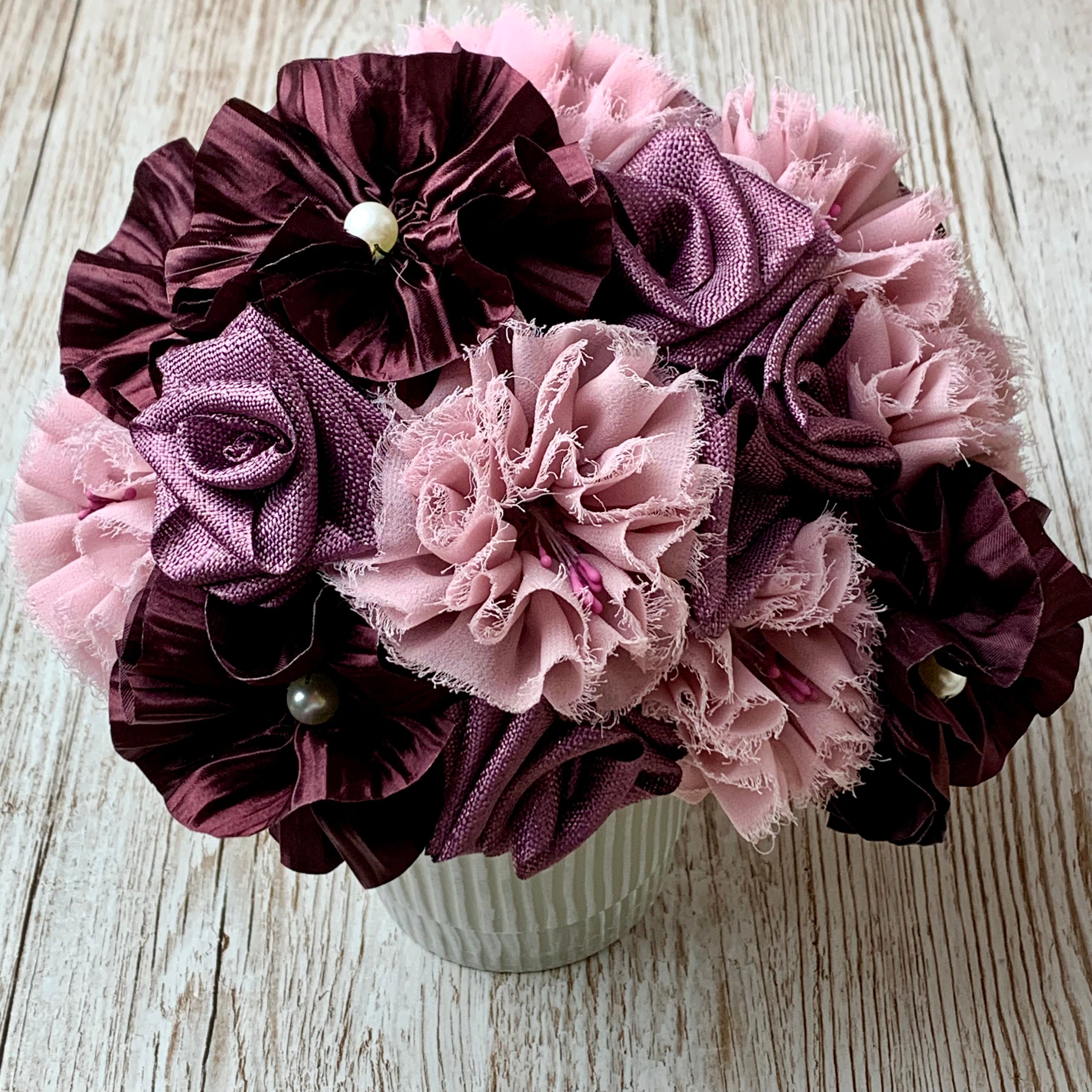 Mixed Flower Bouquet Ribbon Kits