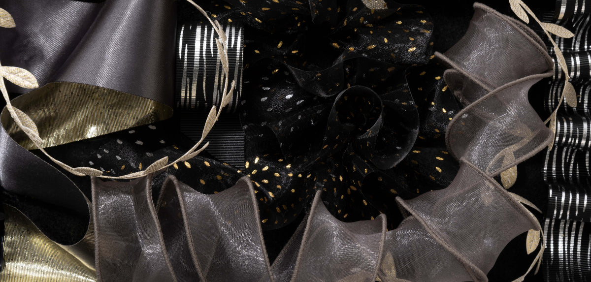 Black Raspberry Ribbon Black Ribbon | Ribbonly