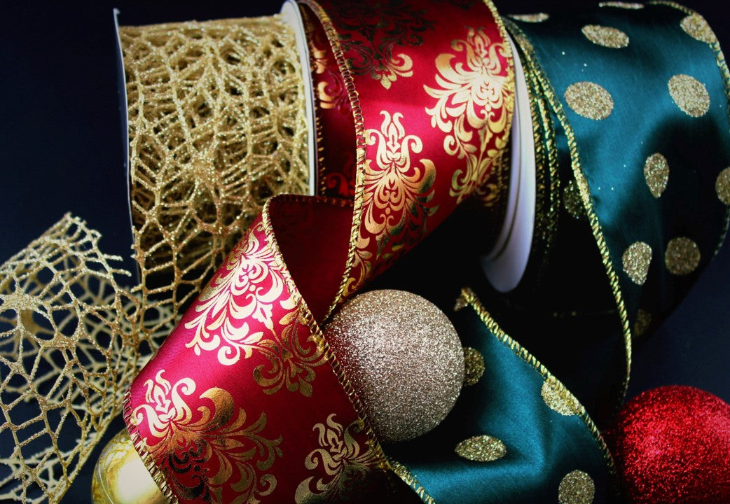 Xmas Rippon Christmas Collection | Xmas Ribbon | Ribbonly