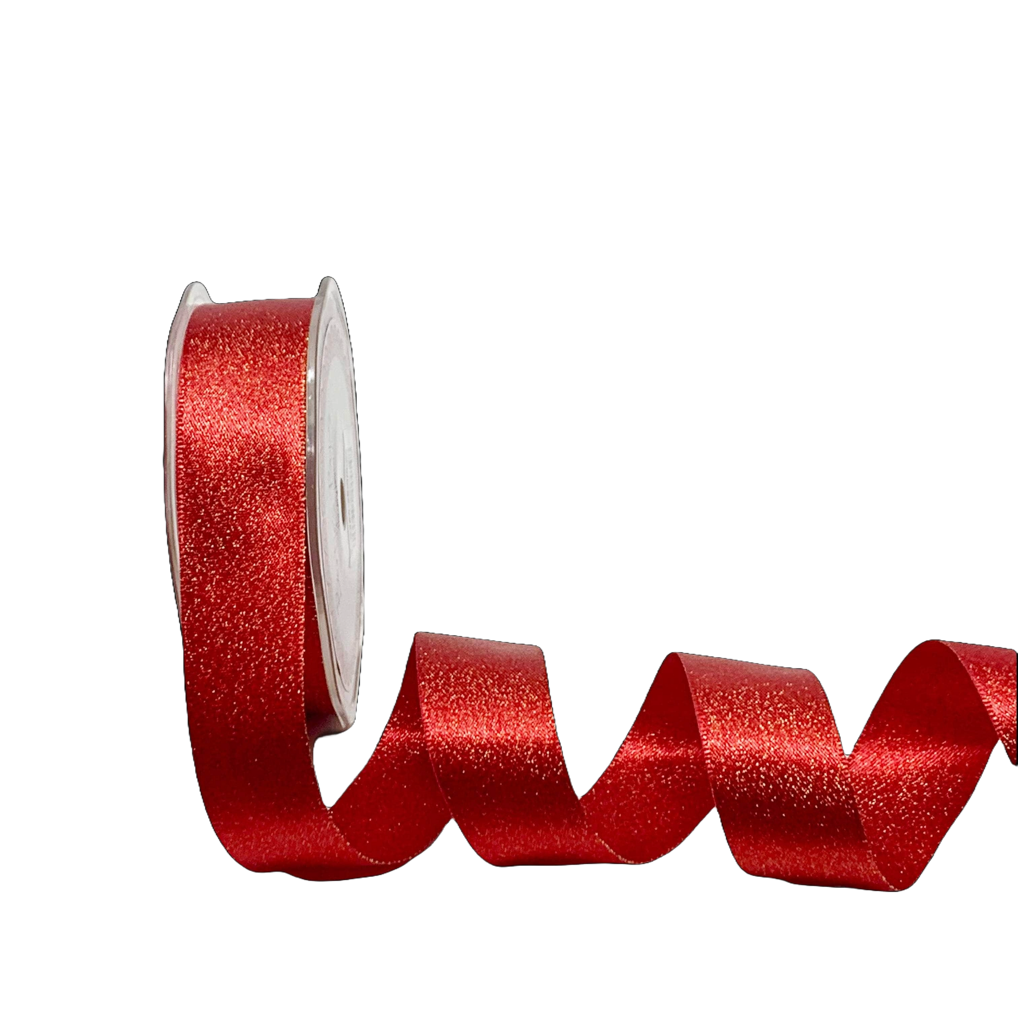 Red Sparkle Satin