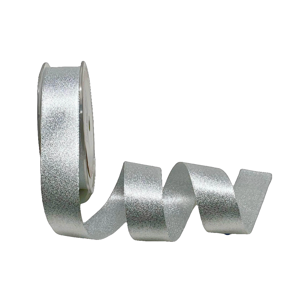 Silver Ruffle Ribon Silver Sparkle Ribbon