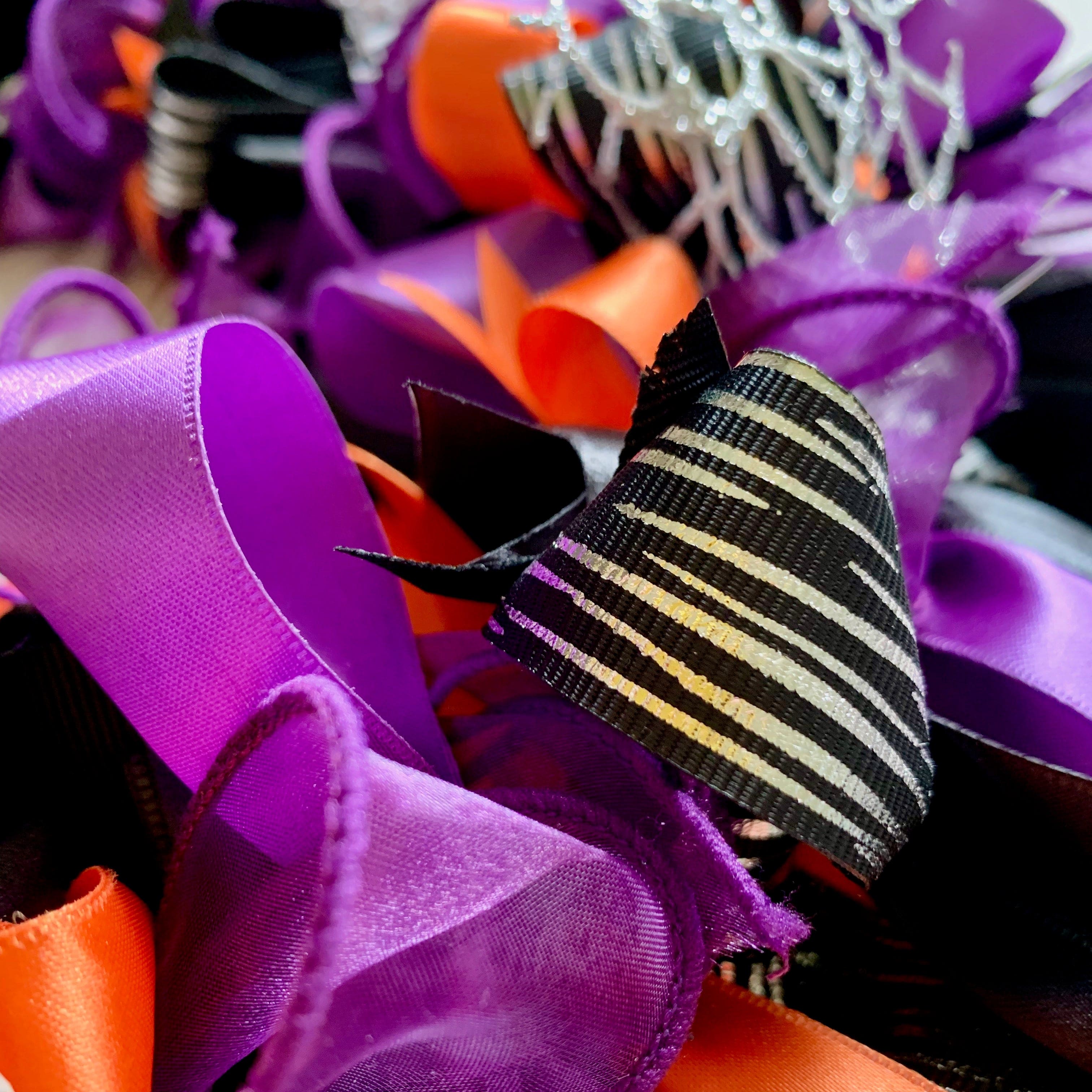 Ribbonly Kits Halloween Ribbon Wreath Kit
