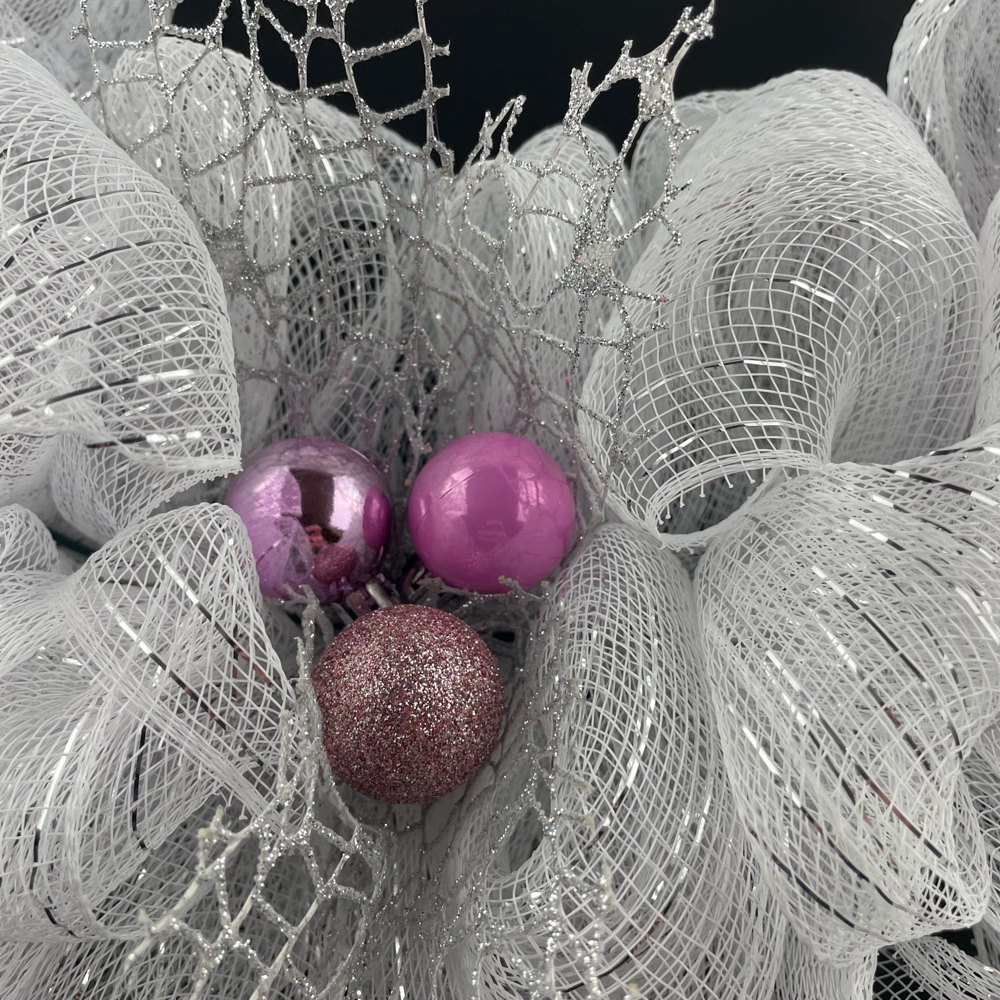 Ribbonly Kits Luscious Lilac 18" Deco Mesh Wreath Kit