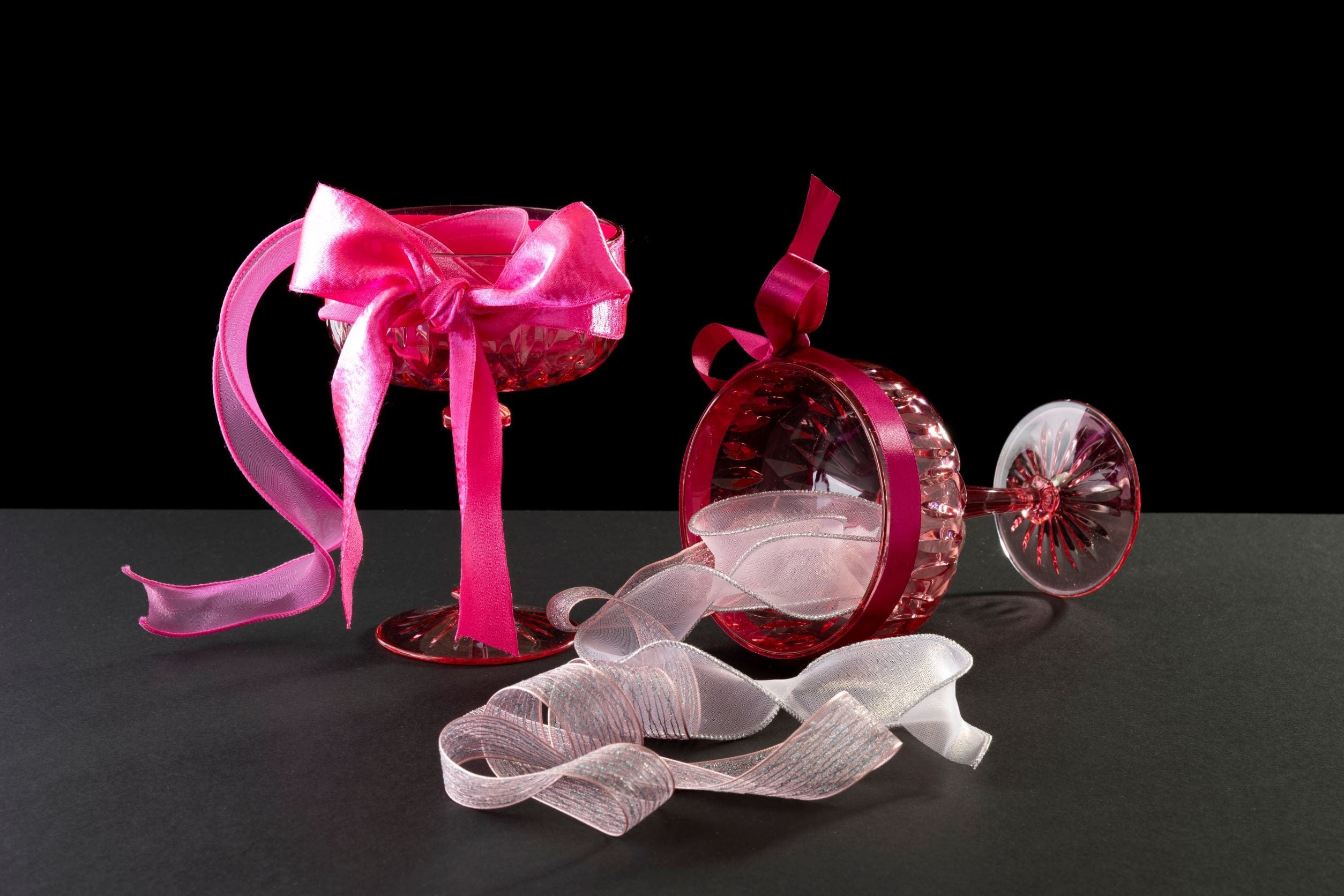 Ribbonly Organza Pink / 10m / 25mm Luxury Organza Ribbon Eton Mess