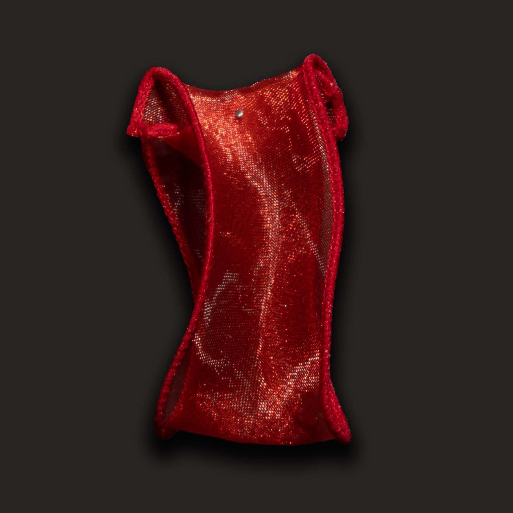 Ribbonly Organza Red / 10m / 25mm Luxury Organza Ribbon Poppy