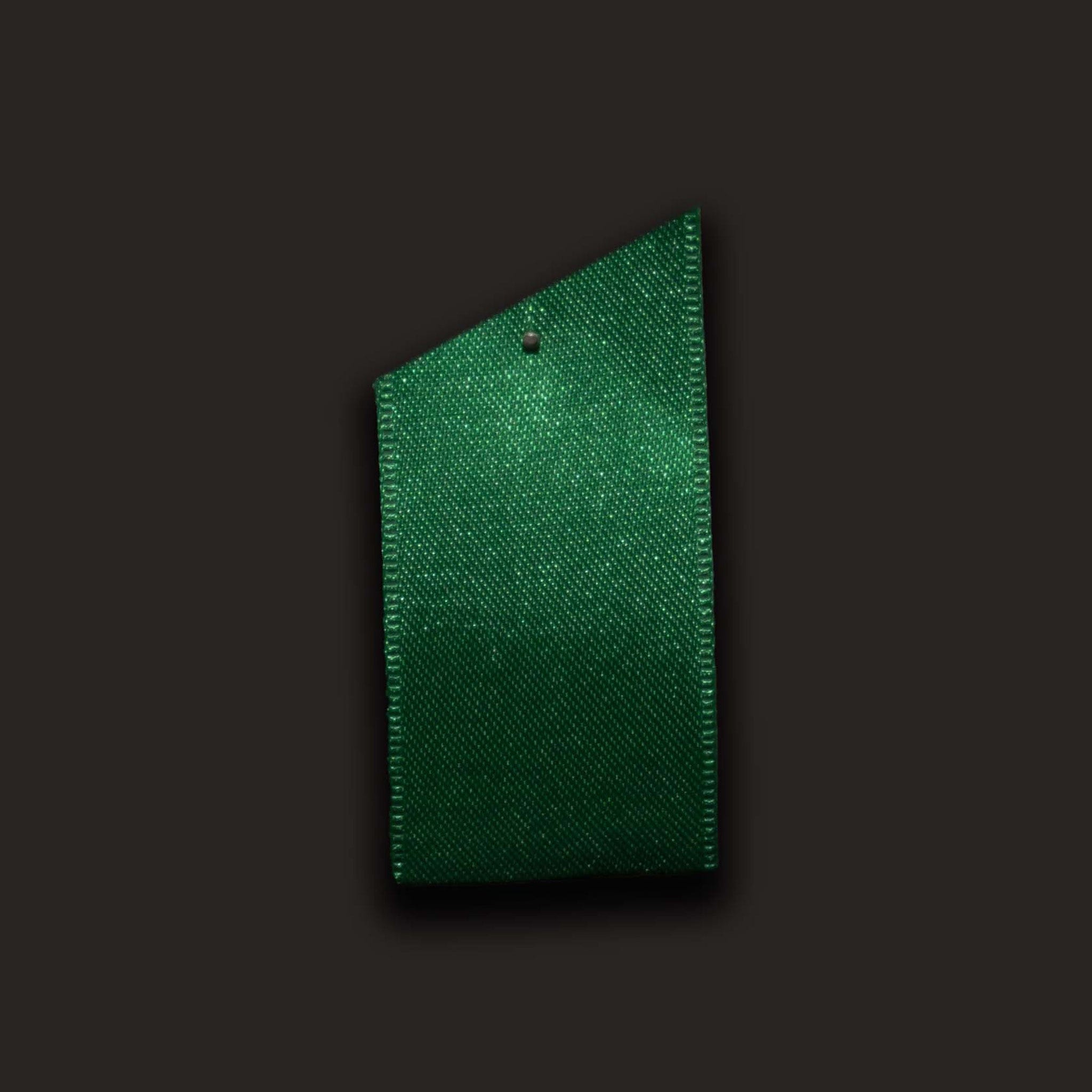 Ribbonly Satin Single Sided Satin Ribbon Emerald