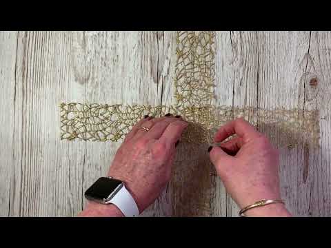 Ribbonly how to make an embellishment for your wreath video
